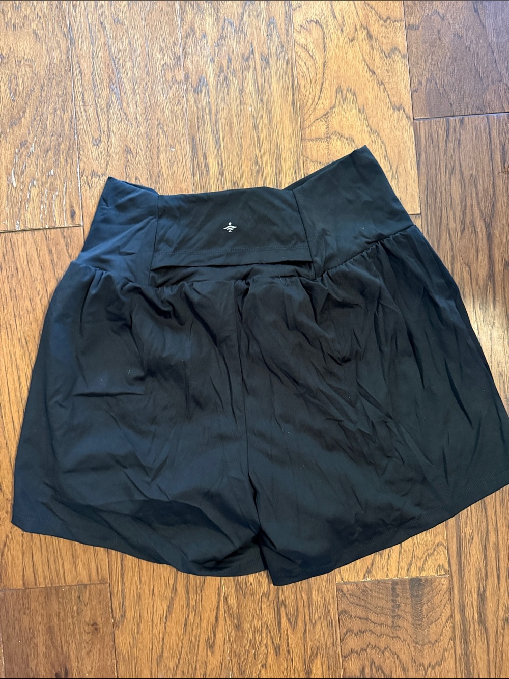 HALARA Black High-Waist Athletic Skort